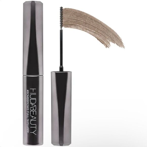 Huda Beauty #Bombbrows Full ‘N Fluffy Fiber Gel In Neutral Blonde Full Size NIB - Picture 1 of 7